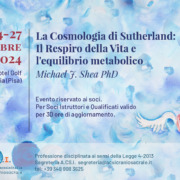 La Cosmologia di Sutherland: Il Respiro della Vita e l'equilibrio metabolico con Michael J. Shea PhD